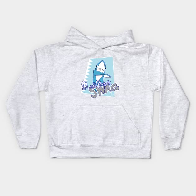 OTE left shark swag Kids Hoodie by OwnTheElementsClothing